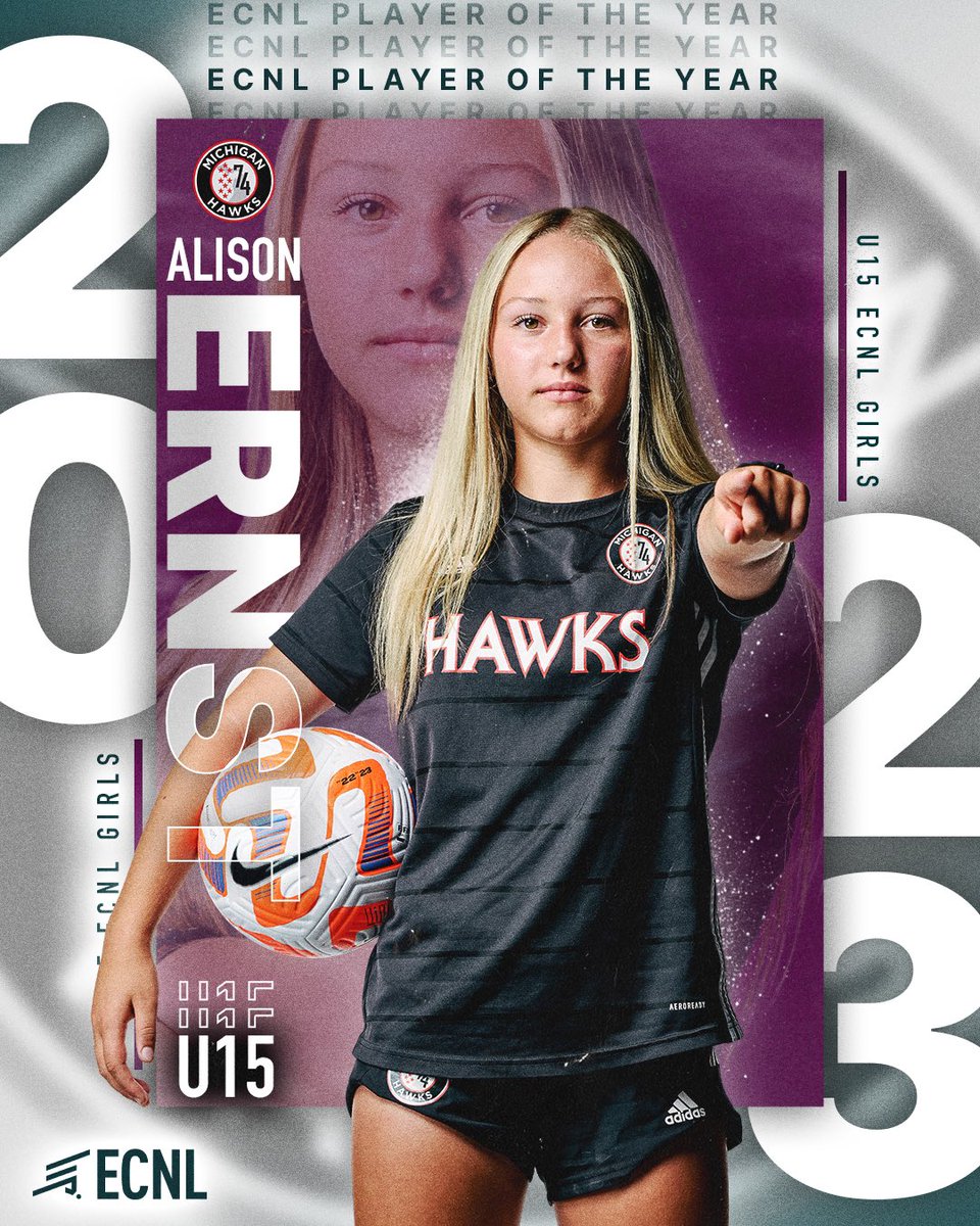 ECNLgirls's tweet photo. Congratulations to our 2022-23 ECNL Girls’ Players of the Year for achieving the highest honor in the ECNL! https://t.co/rK3XQ9bTpf