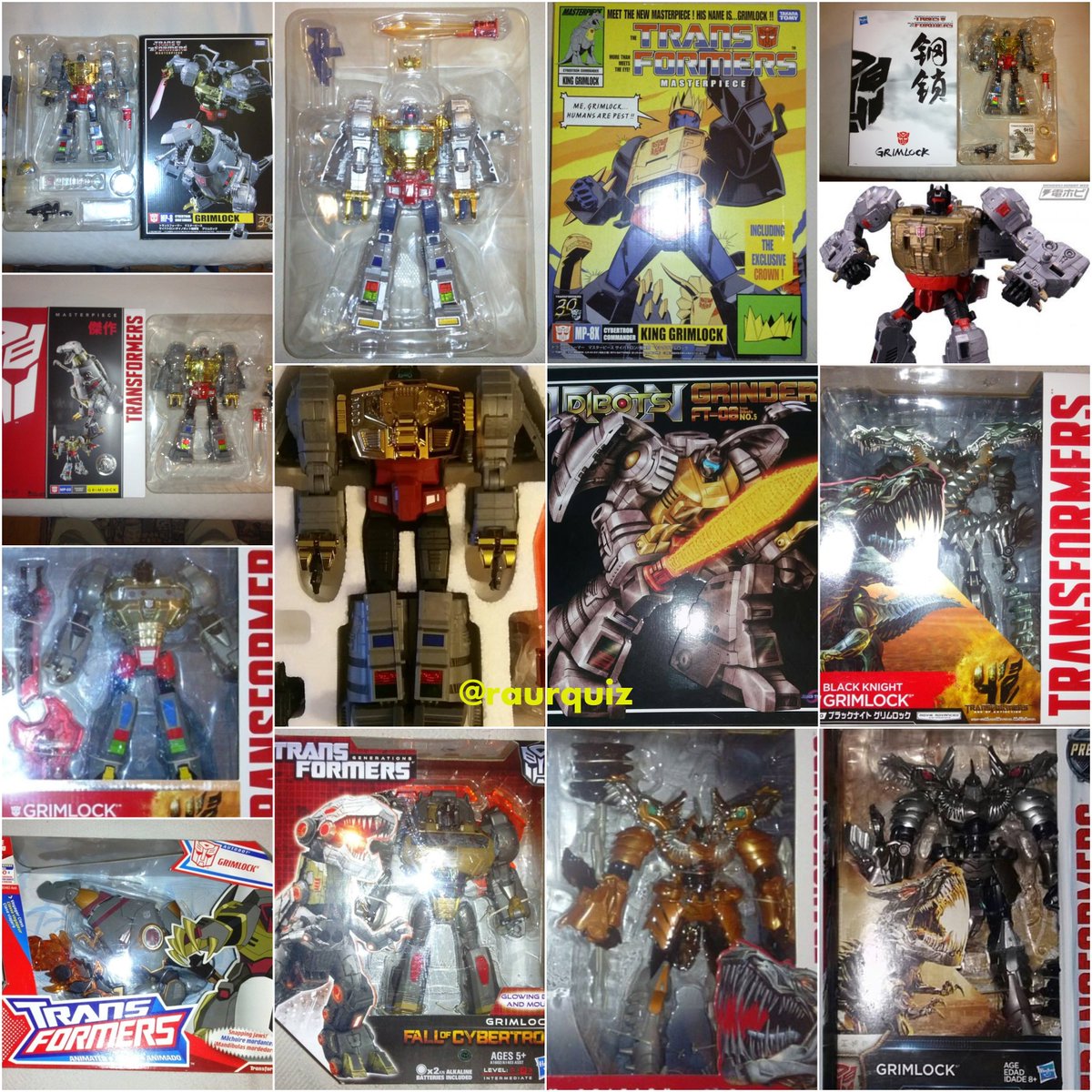 raurquiz's tweet photo. #happybirthday #grimlock #transformers #masterpiece #mp8 #mp8x #kinggrimlock #fanstoys #irondibots #ft08 #grinder #animated #fallforcybertron #poweroftheprimes #ageofextintion #thelastknight #actionfigures @Hasbro @takaratomytoys https://t.co/85NthXCme6