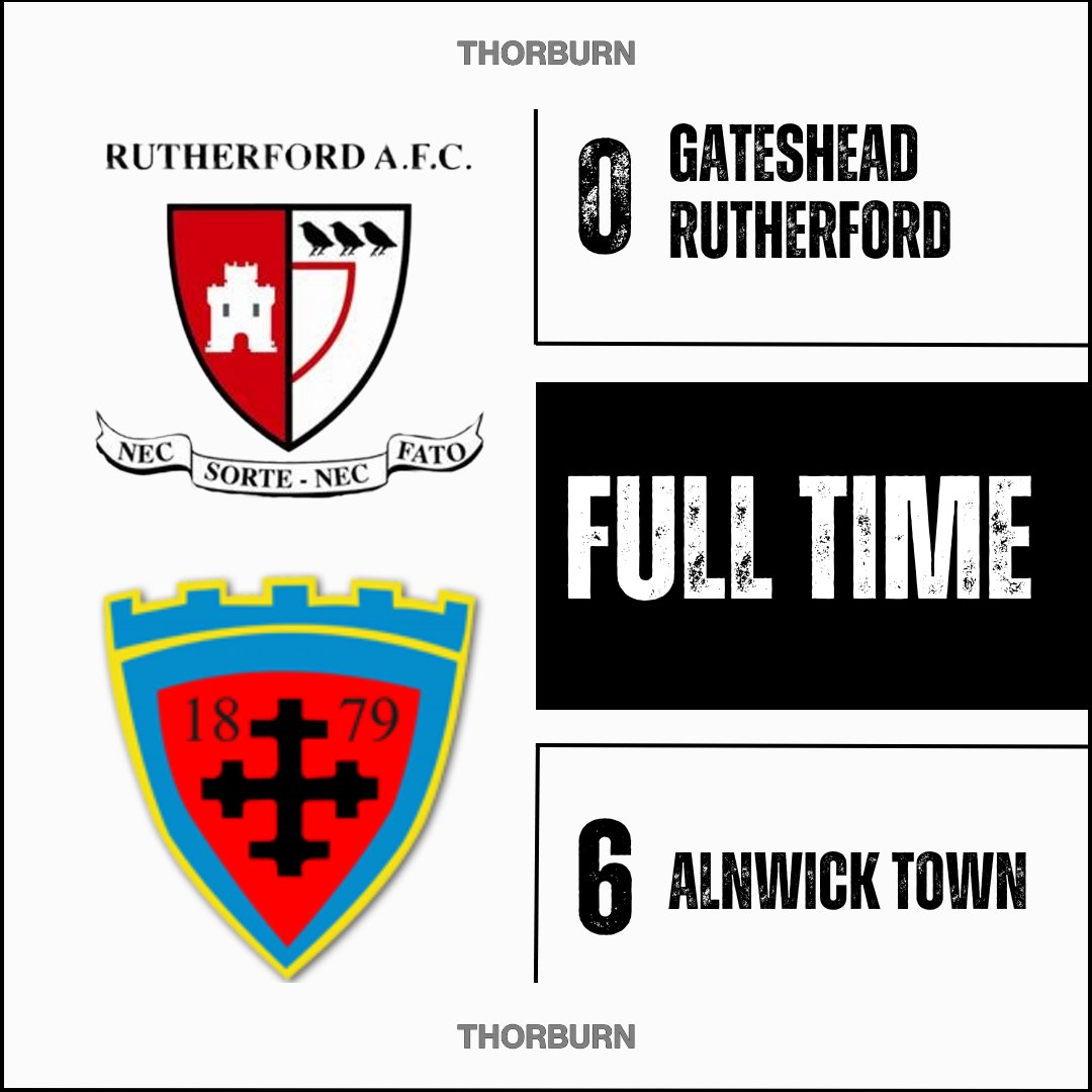 Full Time

Gateshead Rutherford 0
Alnwick Town 6