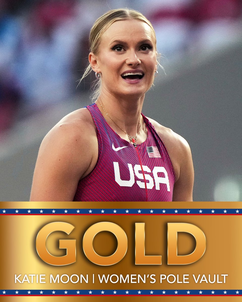 BACK-TO-BACK! 🇺🇸🥇

American Katie Moon is bringing home another world title in the women's pole vault! #WorldAthleticsChamps