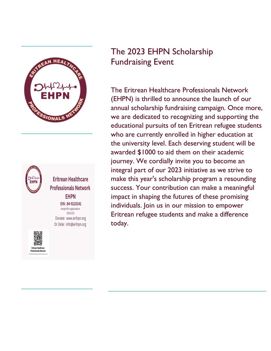 Eritrean Healthcare Professionals Network tweet media
