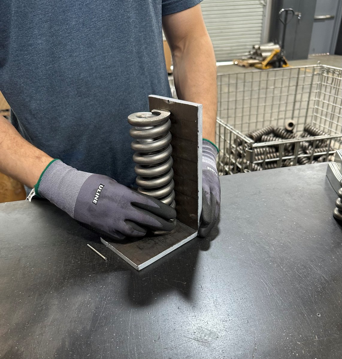 katyspringinc's tweet photo. Spring squareness refers to a compression spring, and how perpendicular it is, typically for ground ends. It is difficult to make the ends square within three degrees of a compression spring that is not ground flat. Learn more at https://t.co/u4jj9XK2ZY https://t.co/Q85DGfxKsB