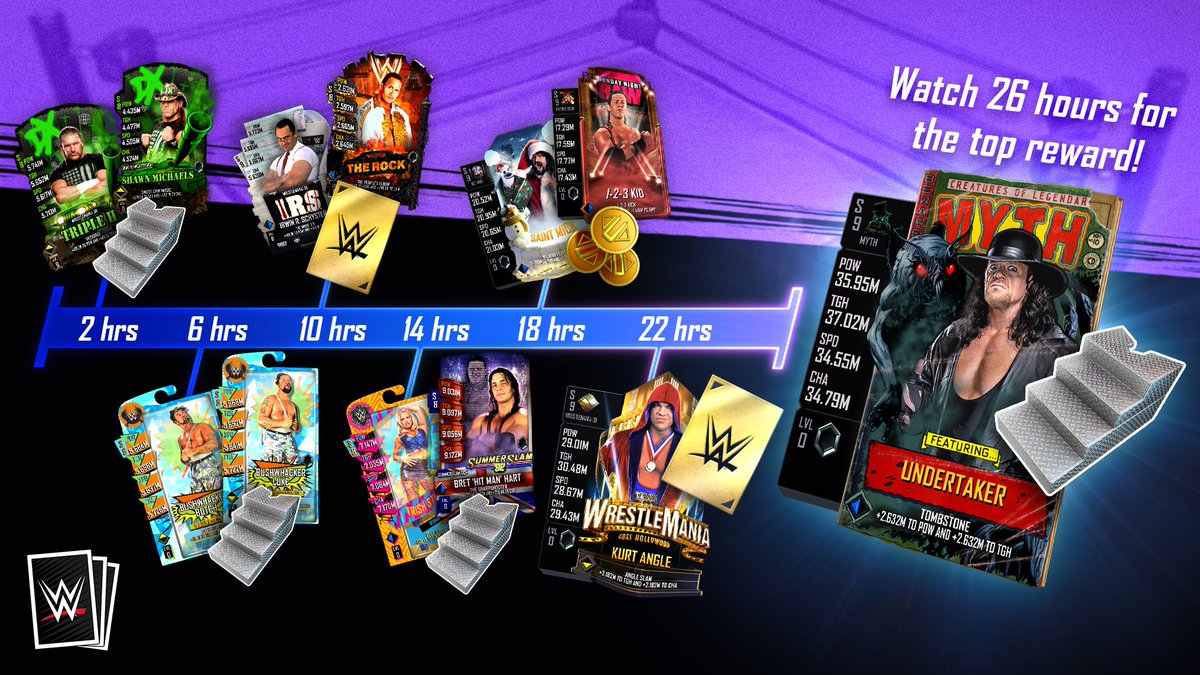 WWE SuperCard tweet media
