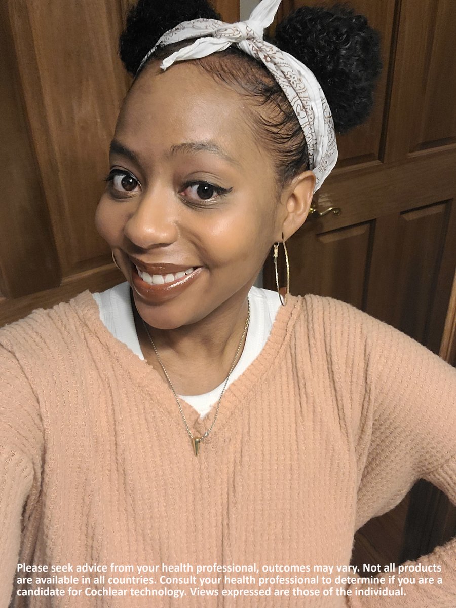 CochlearUS's tweet photo. “I now see my #hearing impairment as a superpower that helped in shaping me to be the strong, confident person that I am today,” says #Kanso2 Sound Processor recipient Taryn. Discover her #hearingloss story in her own words on our blog: https://t.co/IteY6AJgJA https://t.co/8yr6WuxYZ3