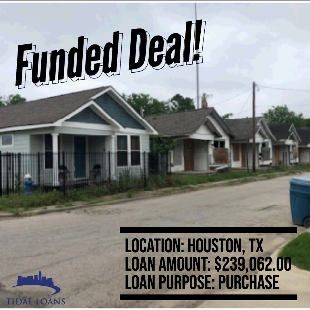 Just funded a fantastic real estate deal in Houston, TX with a $239,062.00 loan! Partner with us to make your dreams come true! 🏡✨ 
.
.
.
#RealEstateInvestment #HoustonProperties #FundedDeal #ClosingDay #InvestmentOpportunity #HoustonRealEstate #LoanApproved #OpportunityKnocks