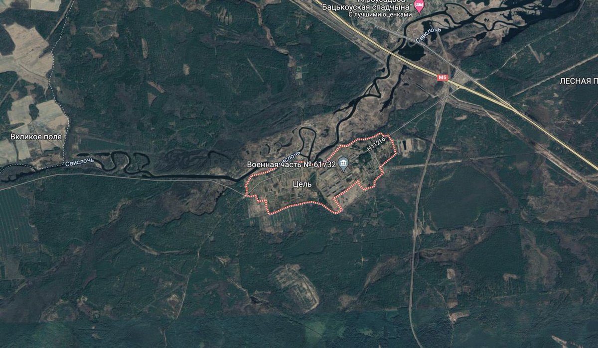 It’s reported that there are currently strong mobile internet outages in the area of the camp of PMC Wagner in Tsel village, Asipovichy district.