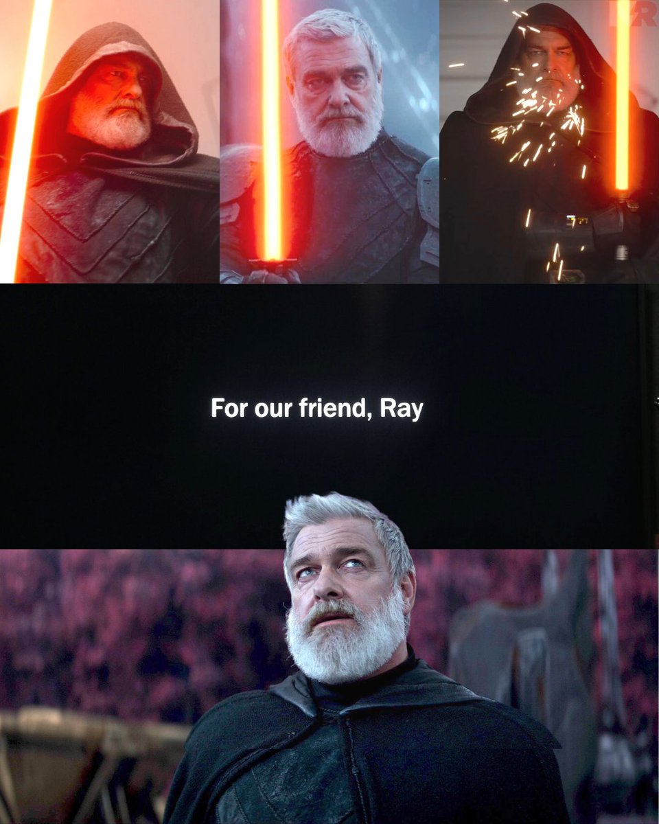 NewRockstars's tweet photo. Ray Stevenson is an absolutely perfect casting for #BaylanSkoll. In just a few scenes, he embodies so much of what makes Star Wars great. Thank you, Ray. https://t.co/GQ1ZLhJK6f