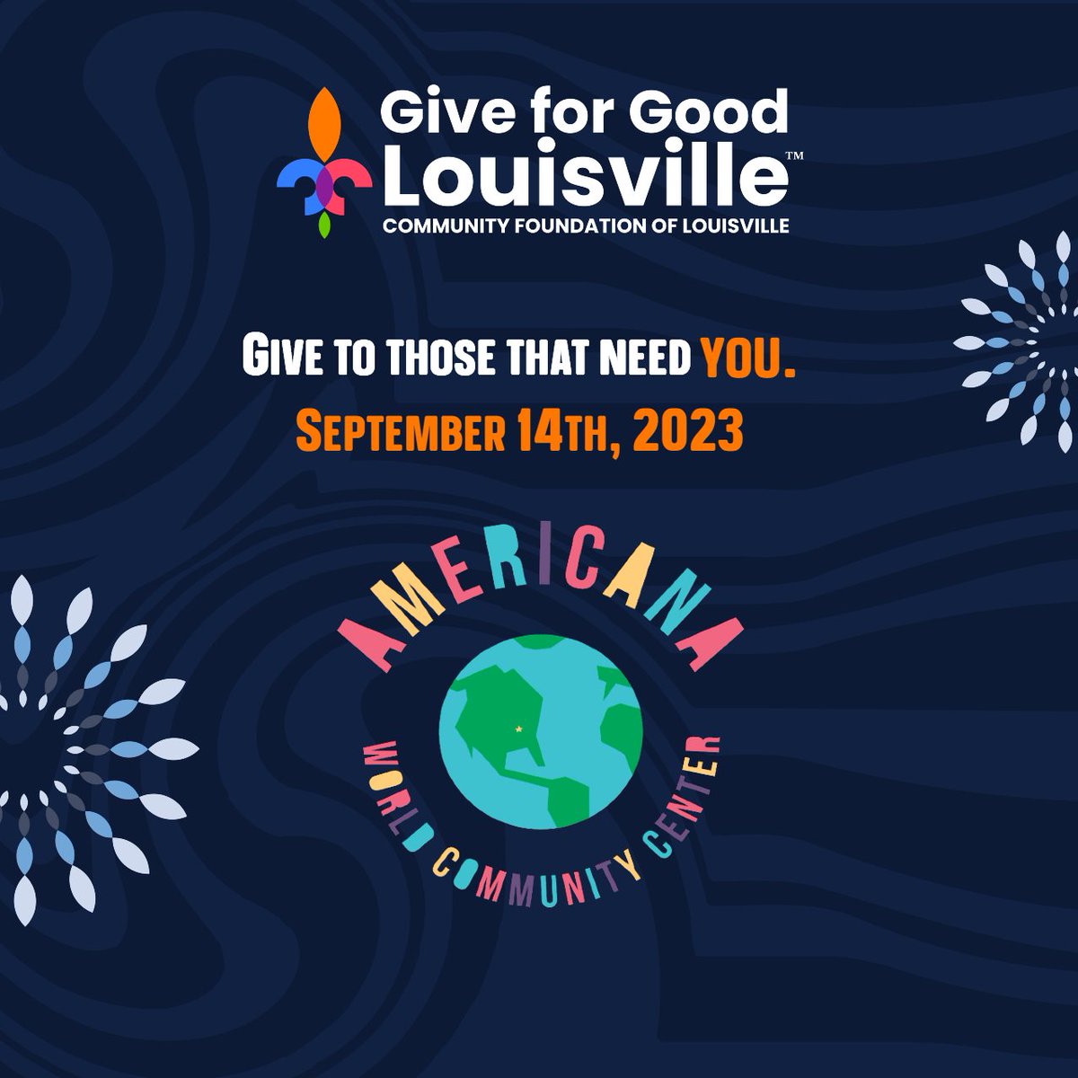 Americana is taking part in #GiveForGoodLou 2023 and we need your help to reach our goals!

Be sure to check out our page and mark your calendars for September 14th!

givegab.com/nonprofits/ame…