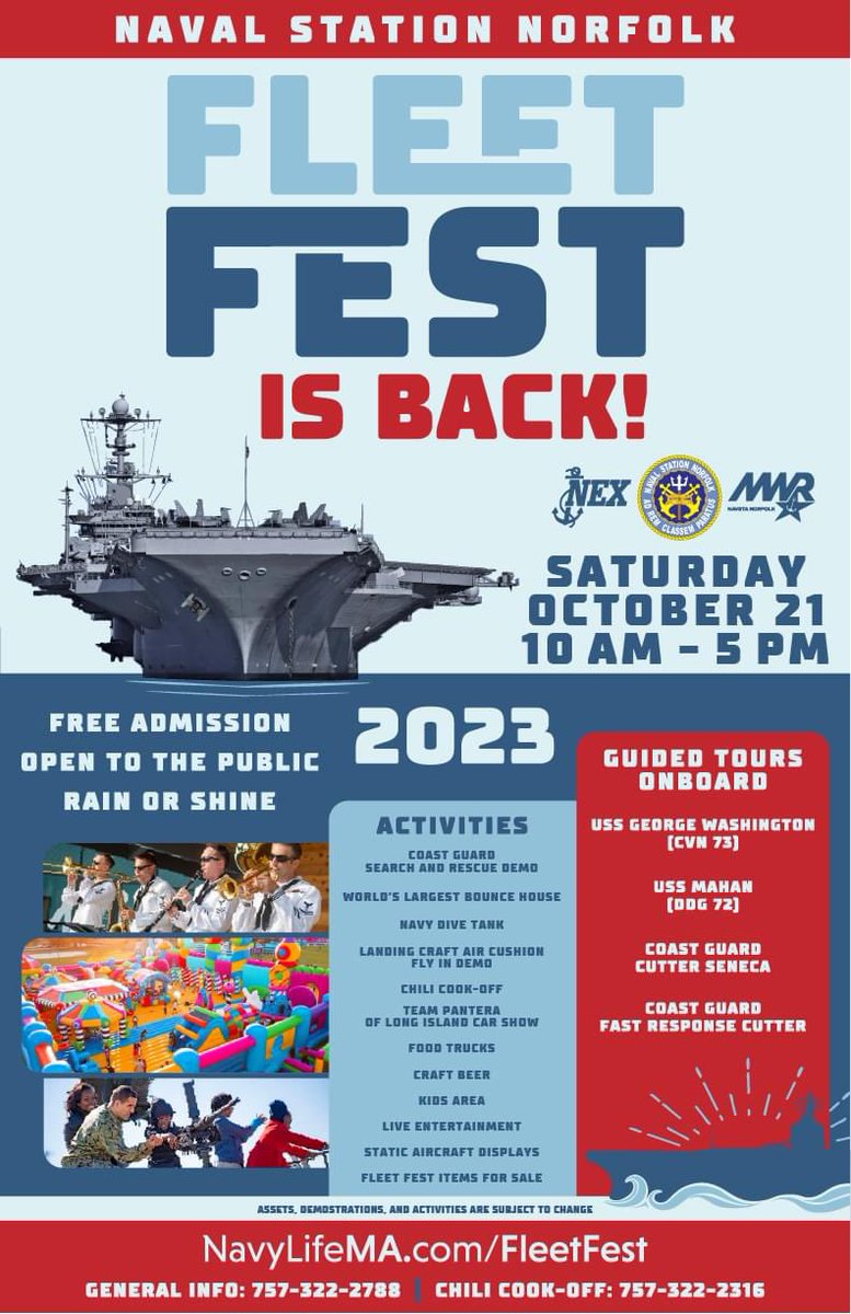 Fleet Fest is BACK bigger and better than ever before!

Please share!!!!