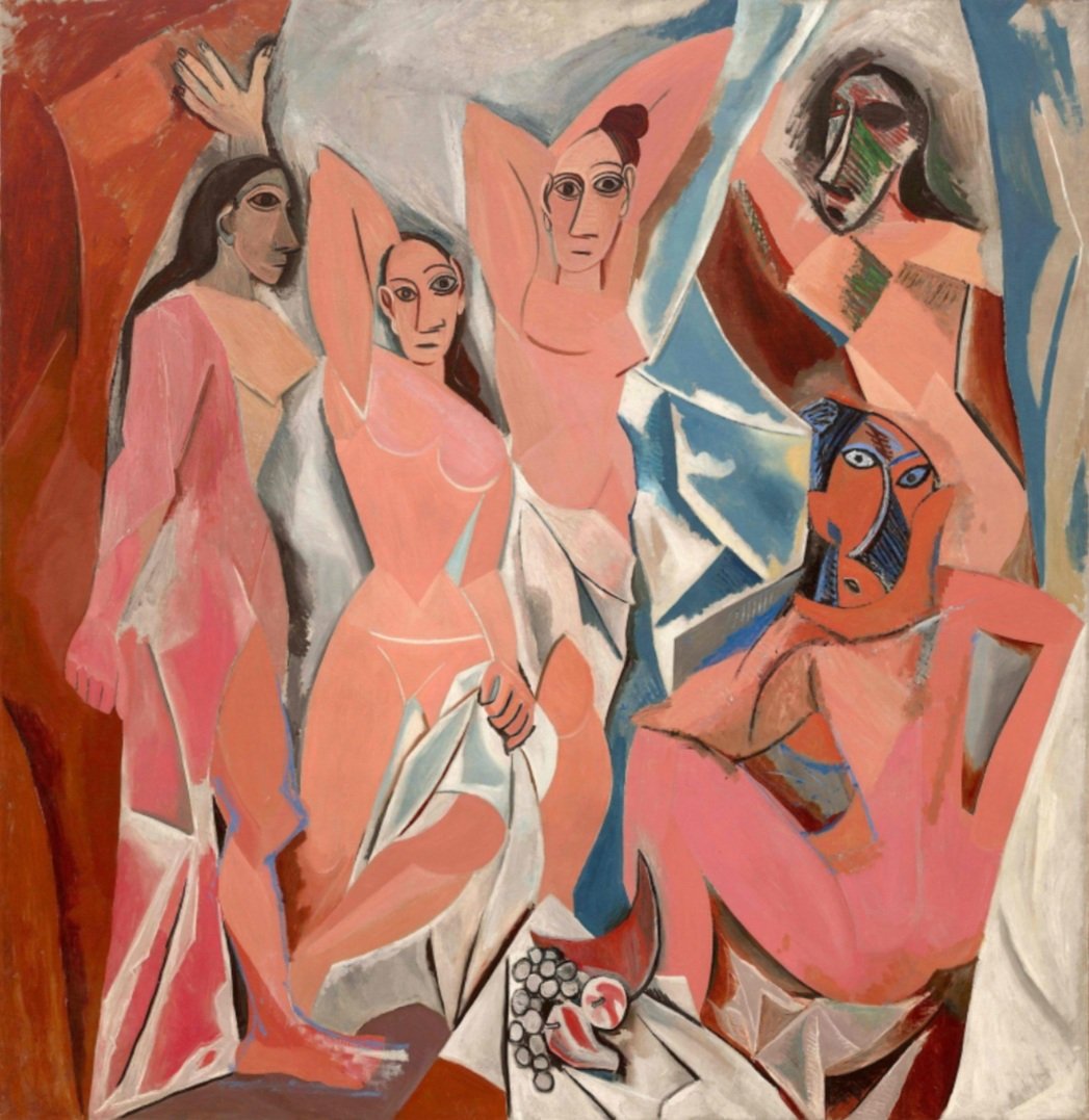 Las señoritas de Avignon (1907)
Pablo Picasso (1881-1973)