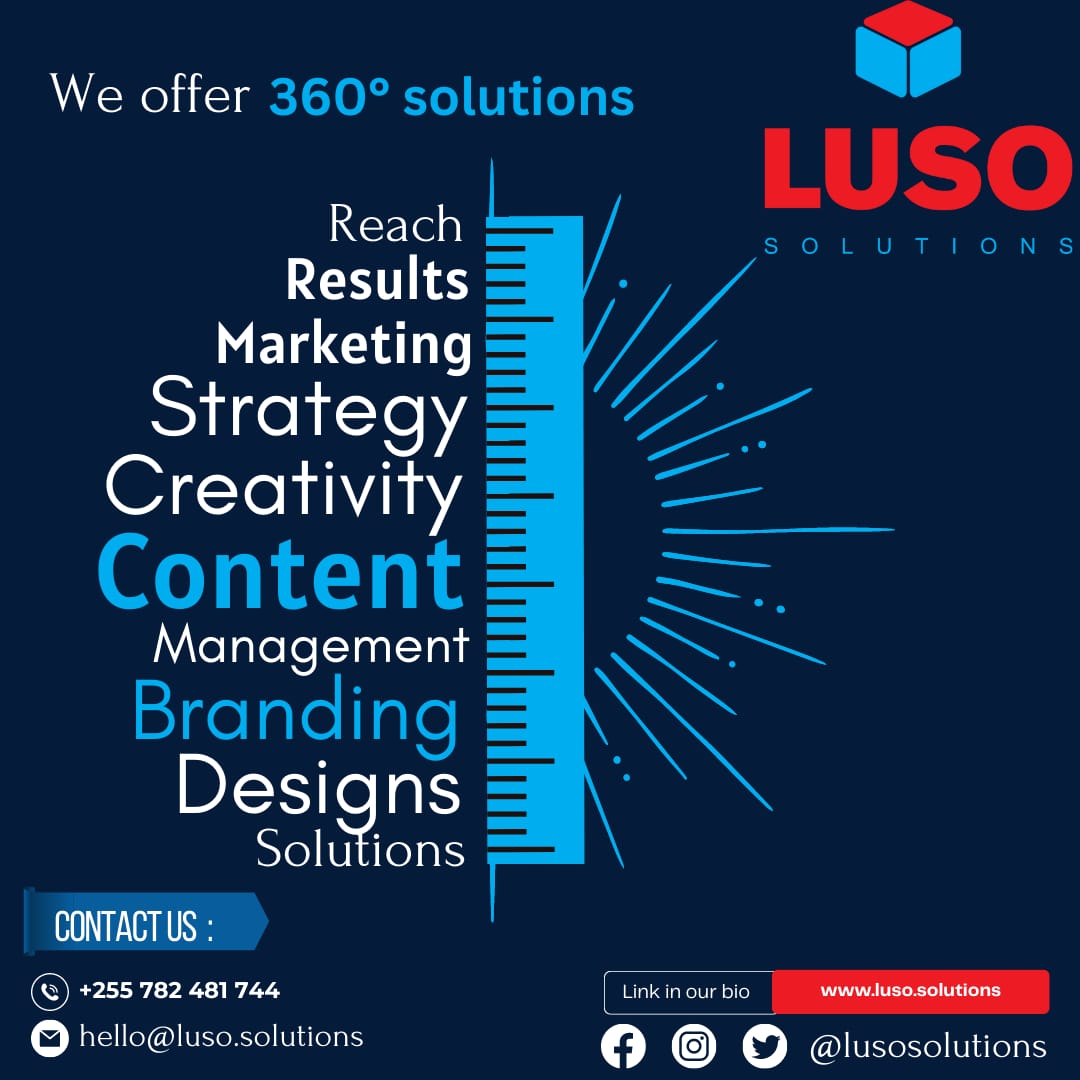 LusoSolutions's tweet photo. We offer 360° #MarketingSolutions

▪︎ Results Oriented
▪︎ Best &amp; Effective Strategies
▪︎ Creative Designs

Visit https://t.co/zG06wdYT3p today https://t.co/kvd554bYL3