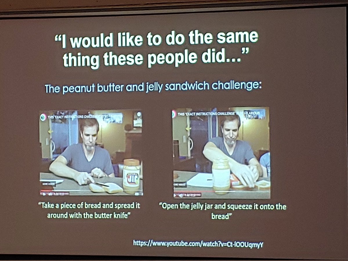 The amazing Michelle Itano then taught the students about the problems of reproducability without good data management and metadata reporting. I can't wait to look at this YouTube video!😆