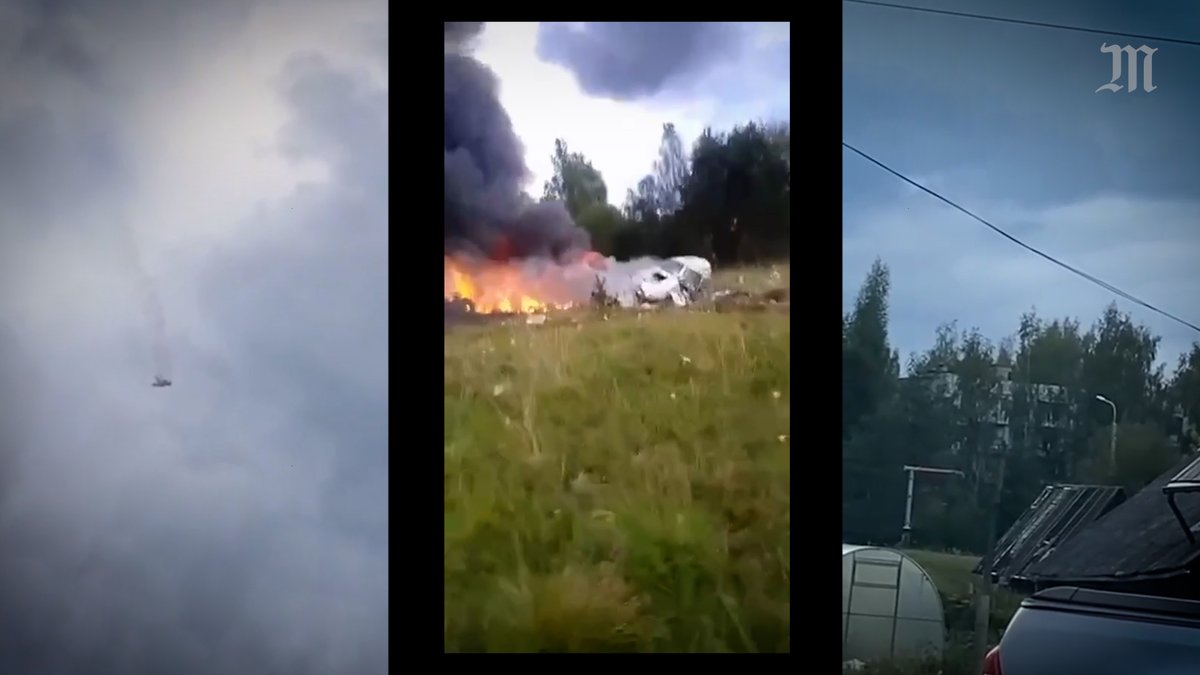 #Prigojine : voici les premières images géolocalisées et vérifiées par <a href="/lemondefr/">Le Monde</a> du crash de l’avion à bord duquel aurait voyagé le patron du Groupe Wagner ⤵️

lemonde.fr/international/…