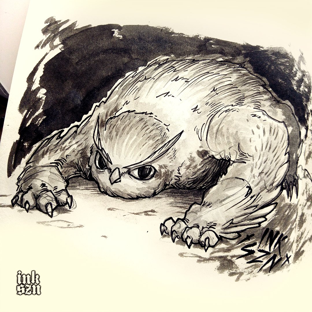 Dibujo de un tarrasque❤️