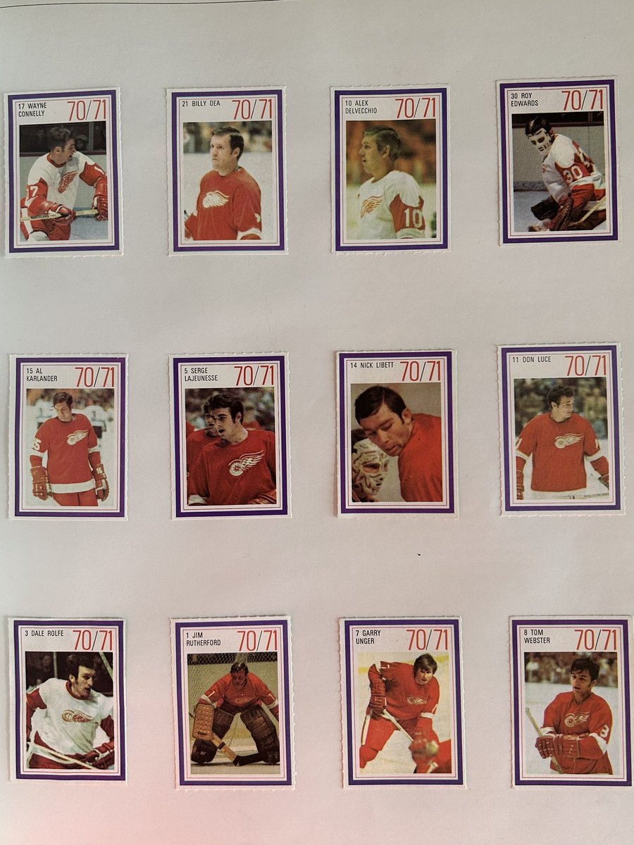 Claude6Landry's tweet photo. 1970-71 Album Esso #GordieHowe #DonLuce 
#FrankMahovlich https://t.co/UGs5dCSD3A