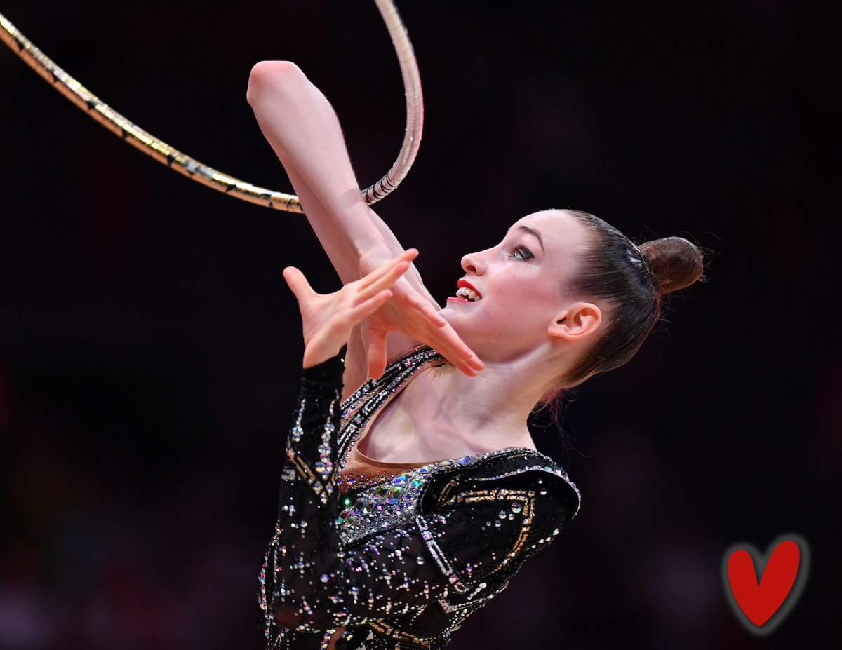 Your 2023 WORLD CHAMPION with hoop ... Darja Varfolomeev 🇩🇪

#RhyWorlds2023