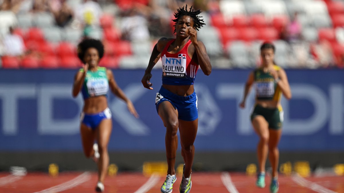antoniopuesan's tweet photo. MEDALLA DE ORO - 🥇 Con un tiempo de 48.76 nuestra Marileidy Paulino se lleva el ORO en el campeonato mundial de atletismo en Budapest. ¡GRANDE MARILEIDY! ORGULLO DOMINICANO.🇩🇴