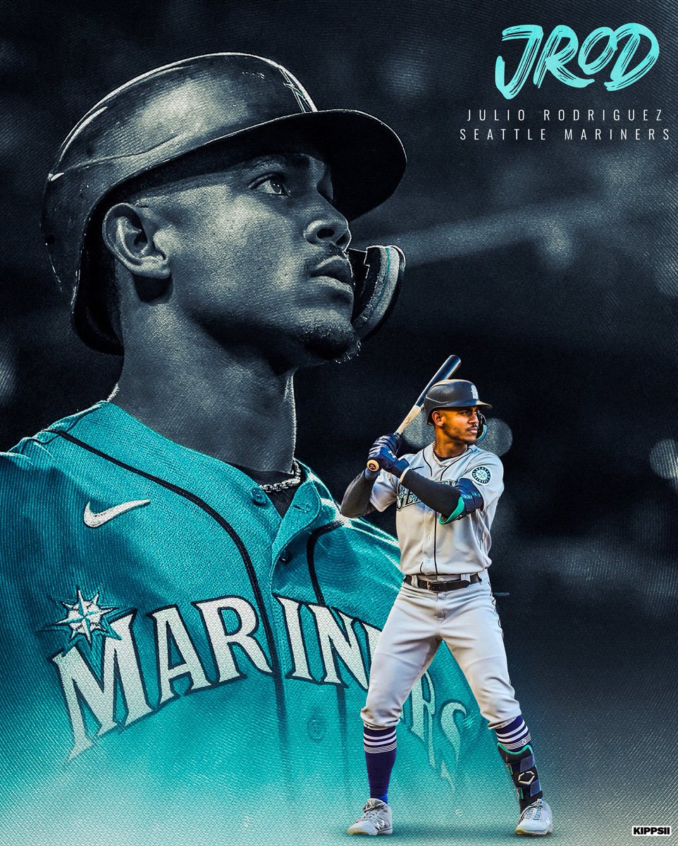𝐉𝐑𝐎𝐃. 

#JulioRodriguez #Mariners #MLB
