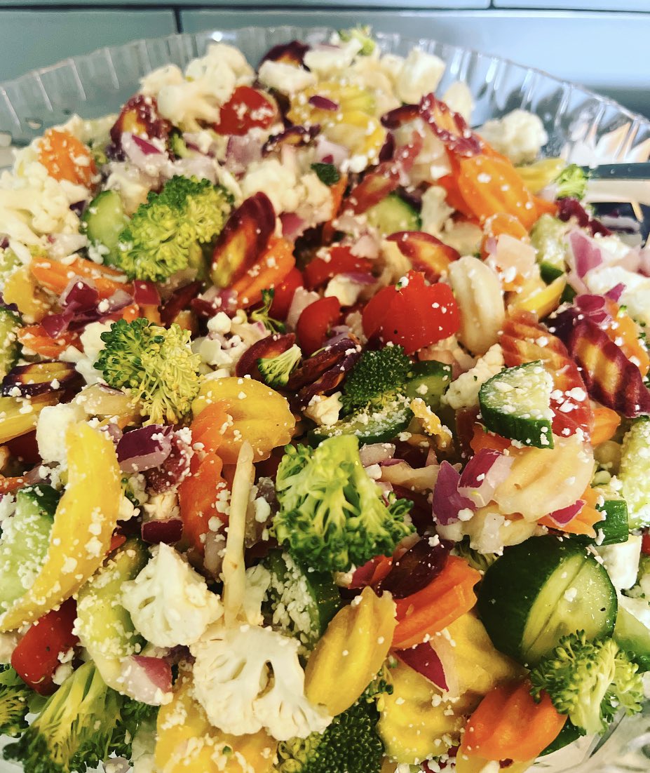 when you make a veggie-packed salad that is the epitome of a child’s nightmare-meal AND YOU ARE REALLY EXCITED ABOUT IT

…you have reached the epitome of adulthood.