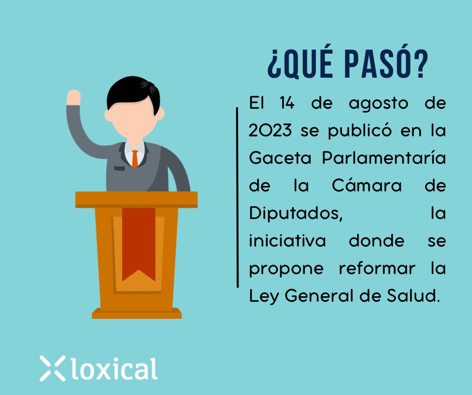 loxical's tweet photo. #DecálogoLoxical Propuesta de #reforma para incluir la #Telemedicina a la Ley General de Salud, abriendo así la digitalización en el área de la salud. https://t.co/FRWfqukKHw