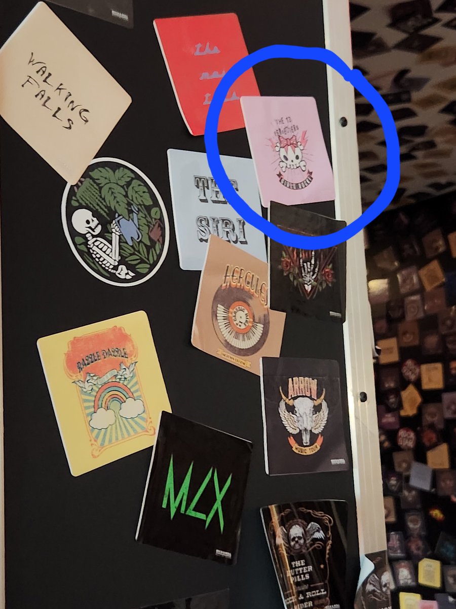 anna_thelen's tweet photo. Went to the Rock and Roll Hall of Fame this past weekend with my daughter and her friends, we made the trip from MN. I made a point to make a 13% sticker and placed it in the hall of fame. #tesd @TellEmSteveDave https://t.co/L3kCBCsQW9