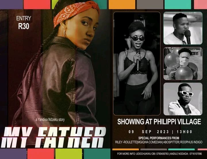 Hi family,  we back at it again.  The last rounds of the MFMR SHORT FILM screenings begins at Philippi Village  on the 9th of September 2023.

Come through with your friends and family for an afternoon of fun film viewing mixed with musical performances .

Don't miss out🔥🔥.