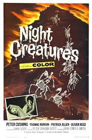 IanKeithMcDowel's tweet photo. Because Hammer pre-sold Peter Cushing film titled #NightCreatures stateside, that became US title of #CaptainClegg. Due to Disney’s #ScarecrowOfRomneyMarsh, Cushing’s pirate turned parson & smuggler couldn’t be called Dr. Syn or wear Scarecrow mask. #TCMParty #TheLastManOnEarth https://t.co/qilDOHnAfw