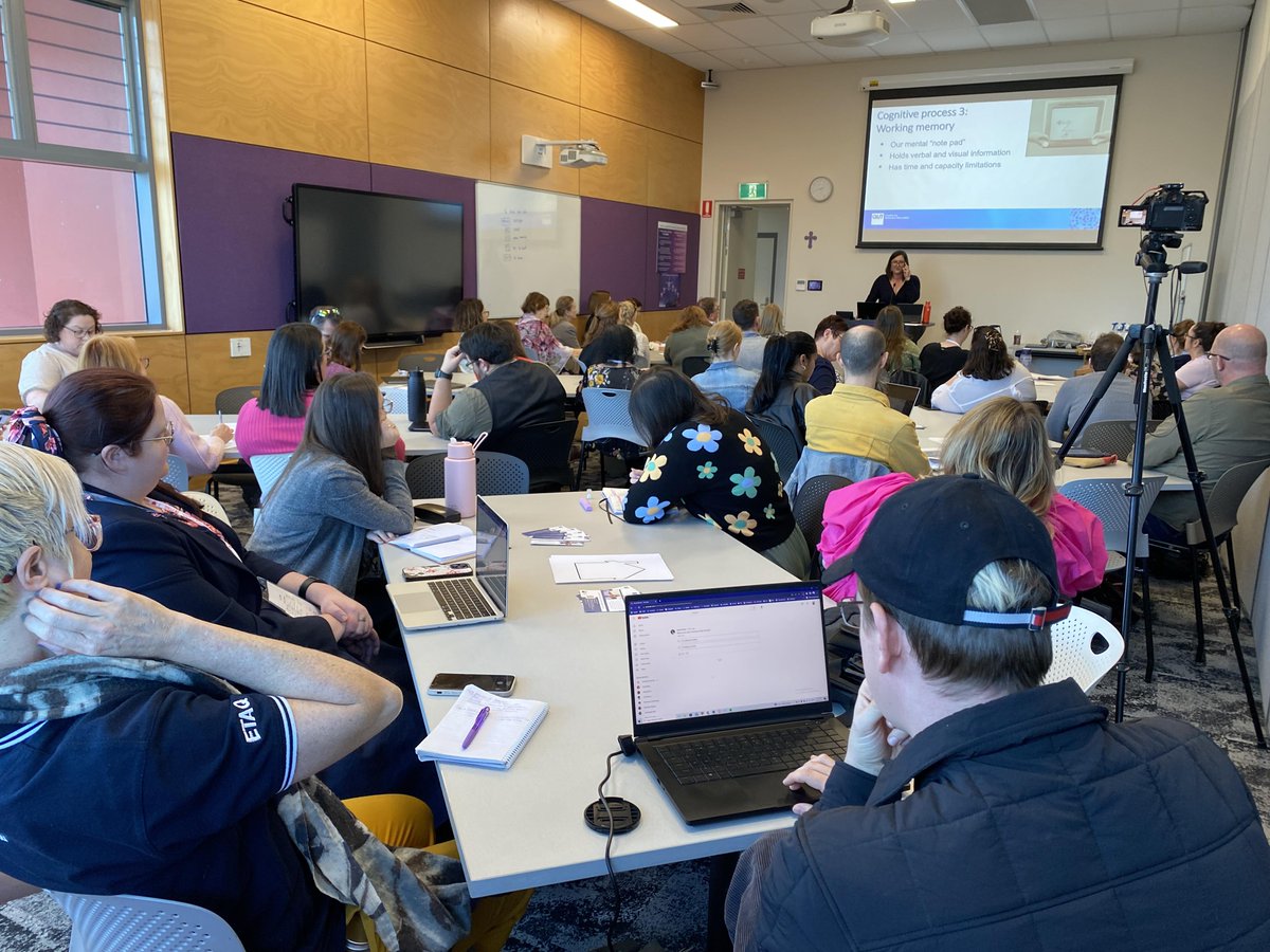 Accessible Assessment ARC Linkage Project (@aaproject_qut) on Twitter photo #ConferenceSeason! <a href="/AAProject_QUT/">Accessible Assessment ARC Linkage Project</a> PhD candidates @MrsArnoldLive & <a href="/HaleyTanc/">Haley Tancredi</a> recently presented at the <a href="/ETAQld/">ETAQ</a> State Conference on students' experiences of Assessment for Learning pedagogies (Julie) & Accessible Pedagogies (Haley).
A great turn out to hear about important work! #ConferenceSeason! <a href="/AAProject_QUT/">Accessible Assessment ARC Linkage Project</a> PhD candidates @MrsArnoldLive & <a href="/HaleyTanc/">Haley Tancredi</a> recently presented at the <a href="/ETAQld/">ETAQ</a> State Conference on students' experiences of Assessment for Learning pedagogies (Julie) & Accessible Pedagogies (Haley).
A great turn out to hear about important work!