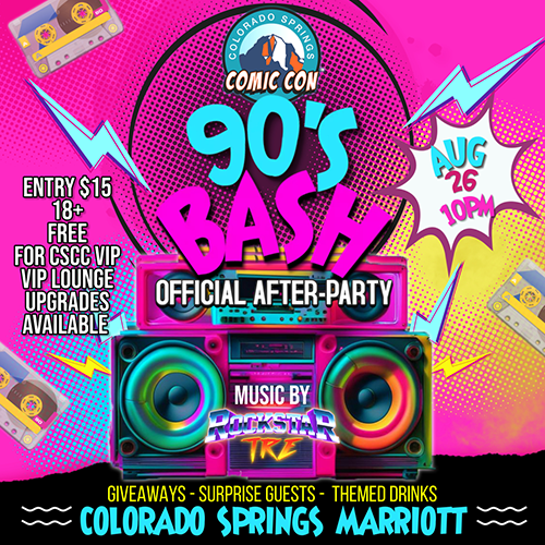 Let's start the day with a reminder that you need to buy tickets to our infamous after party celebrating the 90s with <a href="/rockstardjtre/">Rockstar DJ TRE</a>! Party is Saturday night at 10 pm for all fans 18+ at the Colorado Springs Marriott! Buy tickets at tinyurl.com/90sAfterParty #afterparty #90smusic