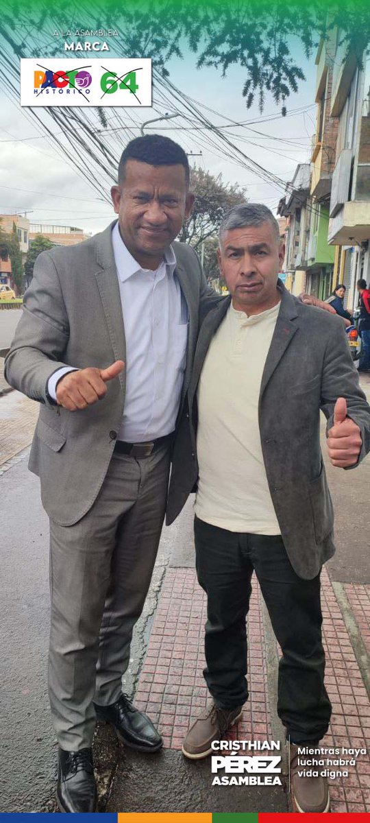 cristhianperezp's tweet photo. 🙎🏻✊🏻🙍🏻♂️ #PorUnaVidaDigna | Agradecemos a Luis Pulzara y su equipo de trabajo en #Tuquerres, por respaldar mi candidatura a la asamblea departamental y a @LuisAlfonsoEsc con su candidatura a la Gobernación de Nariño.🔰 🌋
¡MIENTRAS HAYA LUCHA, HABRÁ VIDA DIGNA ✊🏼 ! https://t.co/HXX95EwSdh