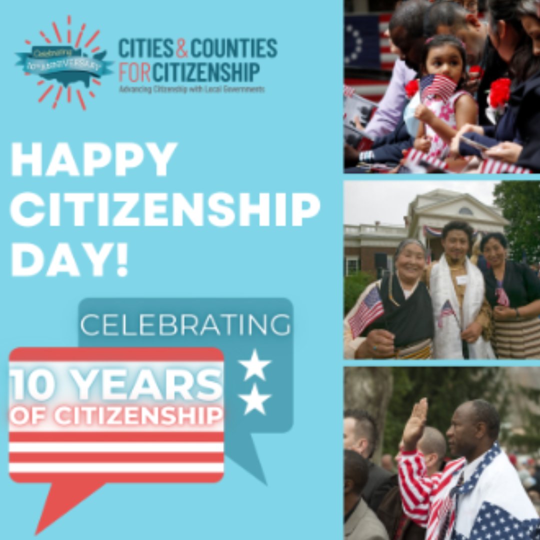 SJRacialEquity (@sjracialequity) on Twitter photo Join us & #CC4C in celebrating #CitizenshipDay
Did you know 9,000 residents in San José became U.S. citizens, making <a href="/CityofSanJose/">City of San José</a> a top 10 city in the country for residents who naturalized in FY 2022?
Learn more interesting immigration data from USCIS: uscis.gov/citizenship-re… Join us & #CC4C in celebrating #CitizenshipDay
Did you know 9,000 residents in San José became U.S. citizens, making <a href="/CityofSanJose/">City of San José</a> a top 10 city in the country for residents who naturalized in FY 2022?
Learn more interesting immigration data from USCIS: uscis.gov/citizenship-re…