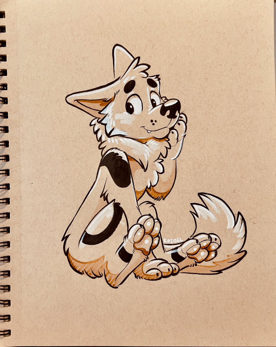 Got a commission from <a href="/KoidelCoyote/">KoidelCoyote 💫 MP BFC AFC Confuror</a> 🥺🥺🥺🥺