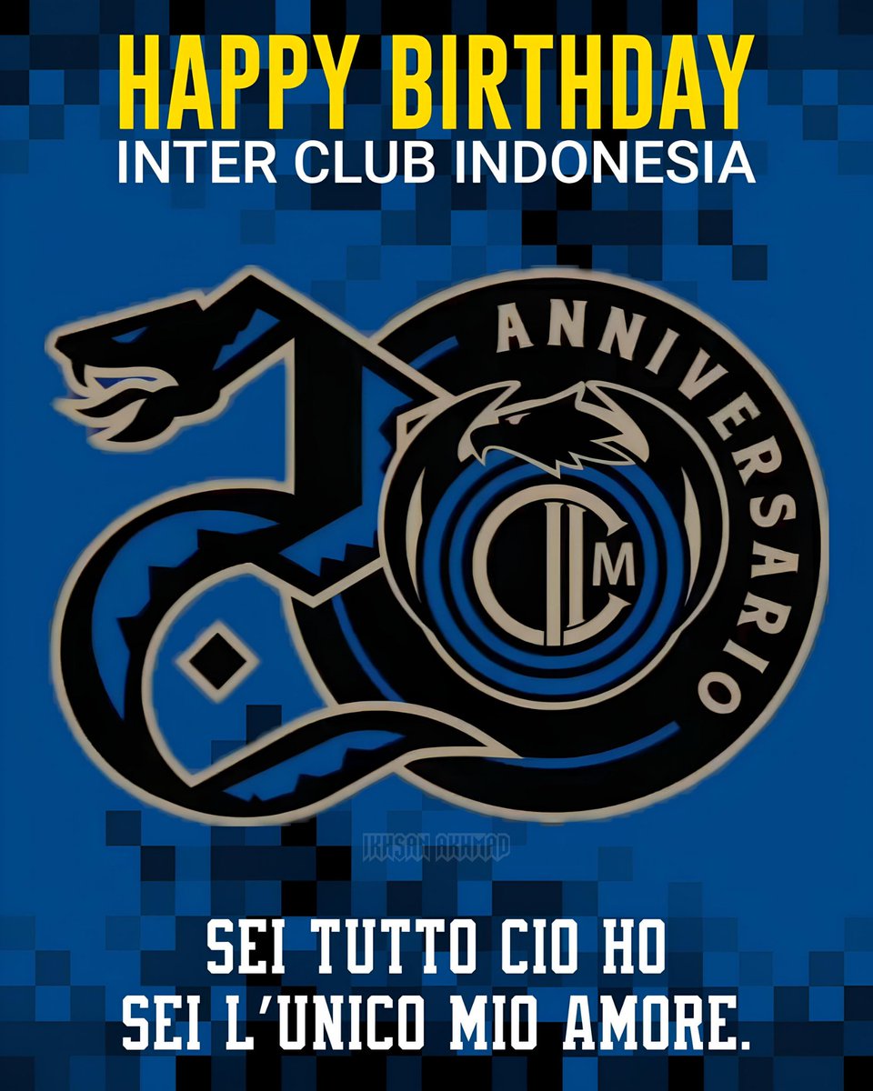 ikhsanakhmad9's tweet photo. Selamat ulang tahun yang Ke-20 @InterClubIndo
Teruslah menjadi kebanggaanku dan kebanggaan interisti di nusantara.
#FCIM #ForzaInter #Inter #IMInter
#interclubindonesia #interclubindo #avantiICI https://t.co/JS1gpT8kgW