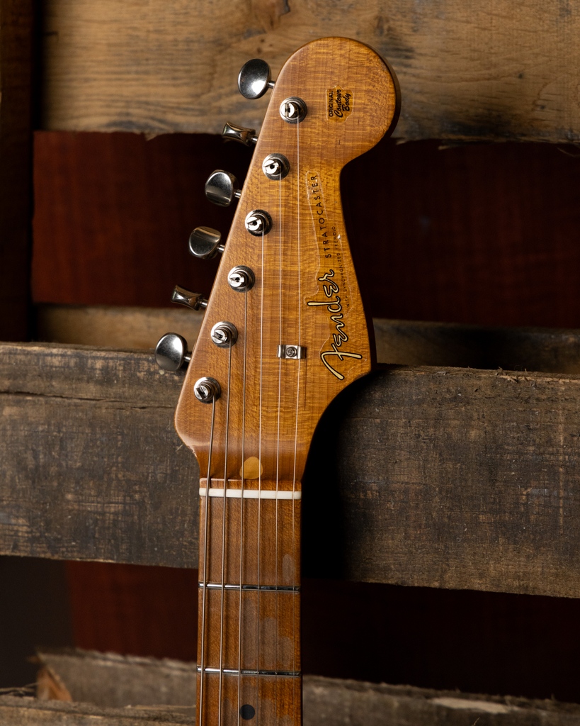 themusiczoo's tweet photo. 𝘙𝘰𝘢𝘴𝘵𝘺 &amp; 𝘙𝘦𝘴𝘰𝘯𝘢𝘯𝘵?! ⁣
⁣
𝐒𝐢𝐠𝐧 𝐮𝐬 𝐮𝐩.⁣
⁣
Just landed from the Fender Custom Shop is this stunning 1956 Strat with both a roasted alder body and quartersawn maple neck!⁣
⁣
Shop now: https://t.co/9pvnlEjdJn

#stratocaster #fendercustom #fendercustomshop https://t.co/0wLHZLc2J4