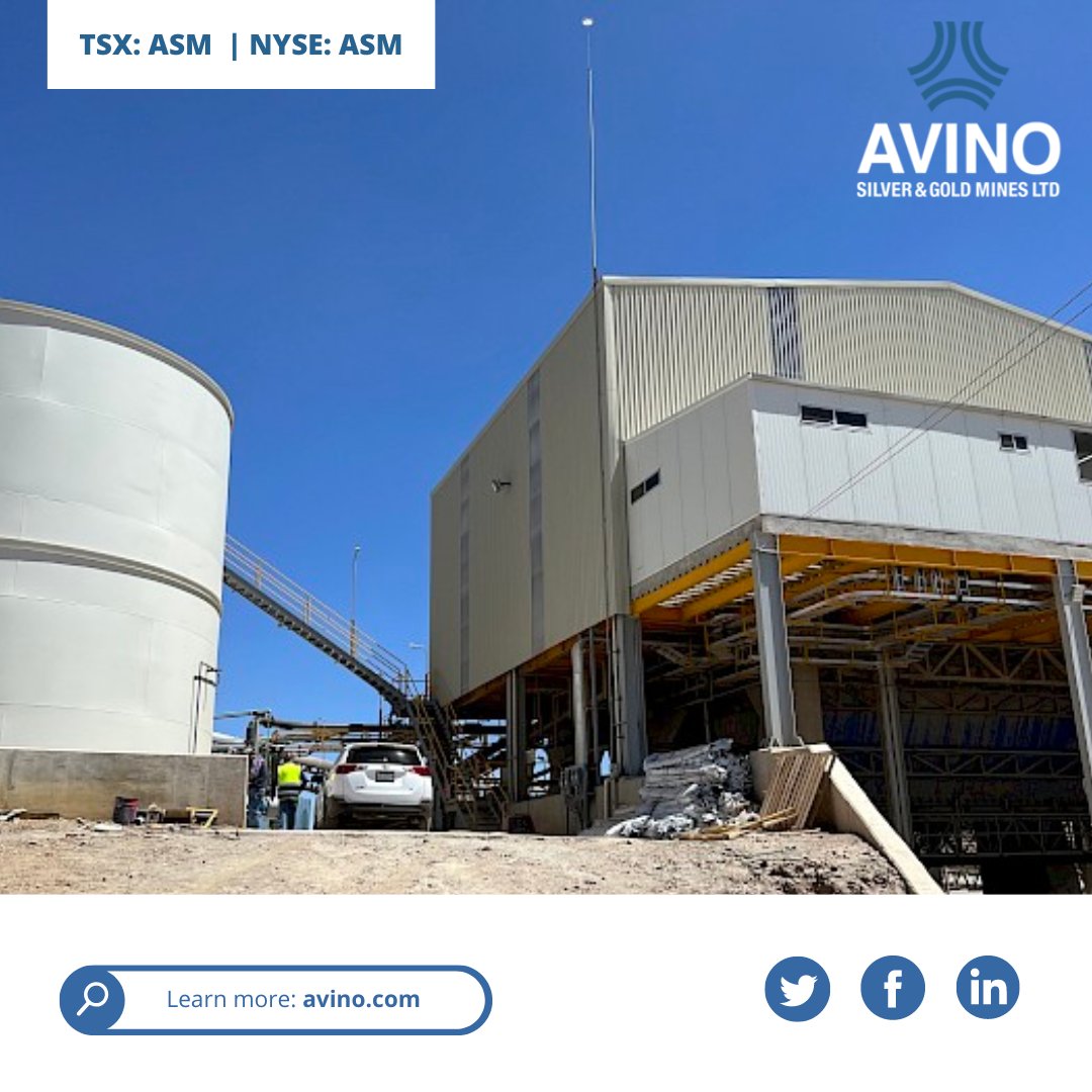 Avino_ASM's tweet photo. Our Dry Stack Tailings Management facility is now fully operational!
๐ฝ๏ธ Check out this recent video from April 2023 for a behind-the-scenes look at the facility: https://t.co/6YSjlDBgH6
Disclaimer: video is in Spanish
$ASM #Mining #Silver #SilverMining #Mexico #DryStack https://t.co/xfY7AbZOlo