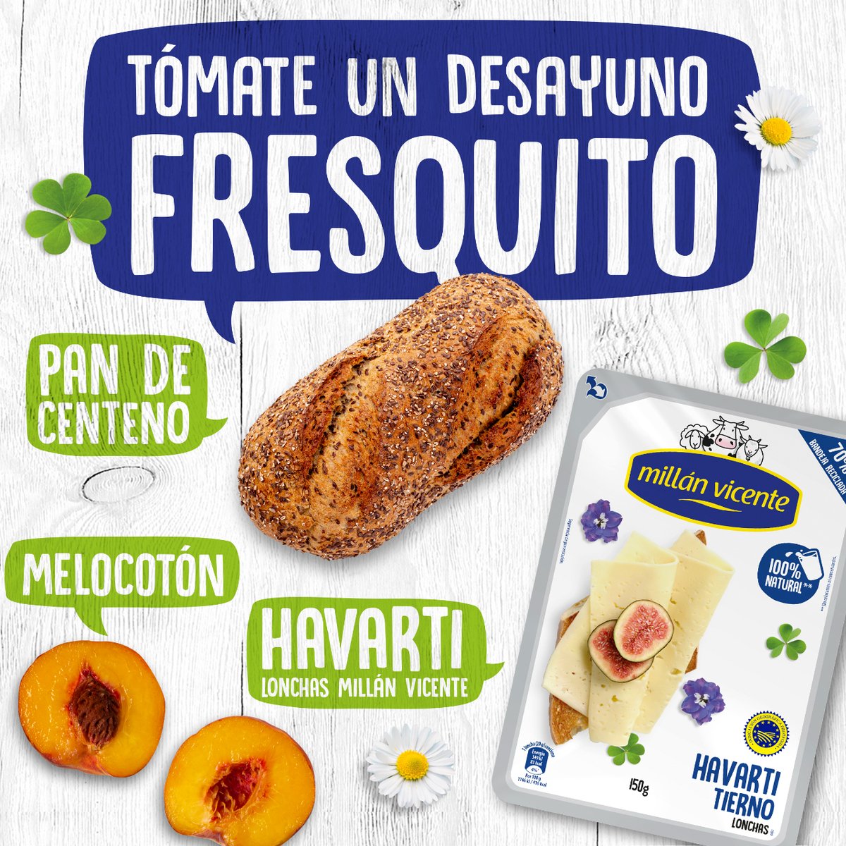 Estos días de calor… ¡tómate un desayuno fresquito! 

Vamos a darte una idea de tostada deliciosa con melocotón como protagonista, fruta de temporada 😋.

¡Y a disfrutar! 🤤