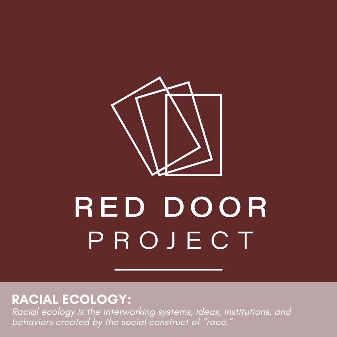 reddoorproject's tweet image. In the Red Door context, ecology is the interconnectedness of many system parts and how they interact.  We aim to change racial ecology, create wholeness, and thrive. #WednesdayWords #RacialEcology #interconnected #thrive #together #RedDoorProject #Evolve #TheEvolveExperience