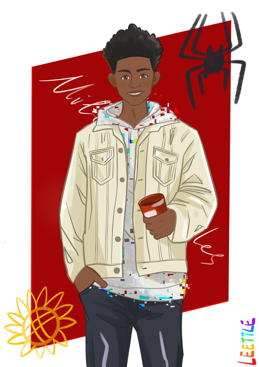 leettle0502's tweet image. He's a cool kid😎
#MilesMorales #SpiderVerse #SpiderManAcrossTheSpiderVerse #atsvfanart #SpiderMan