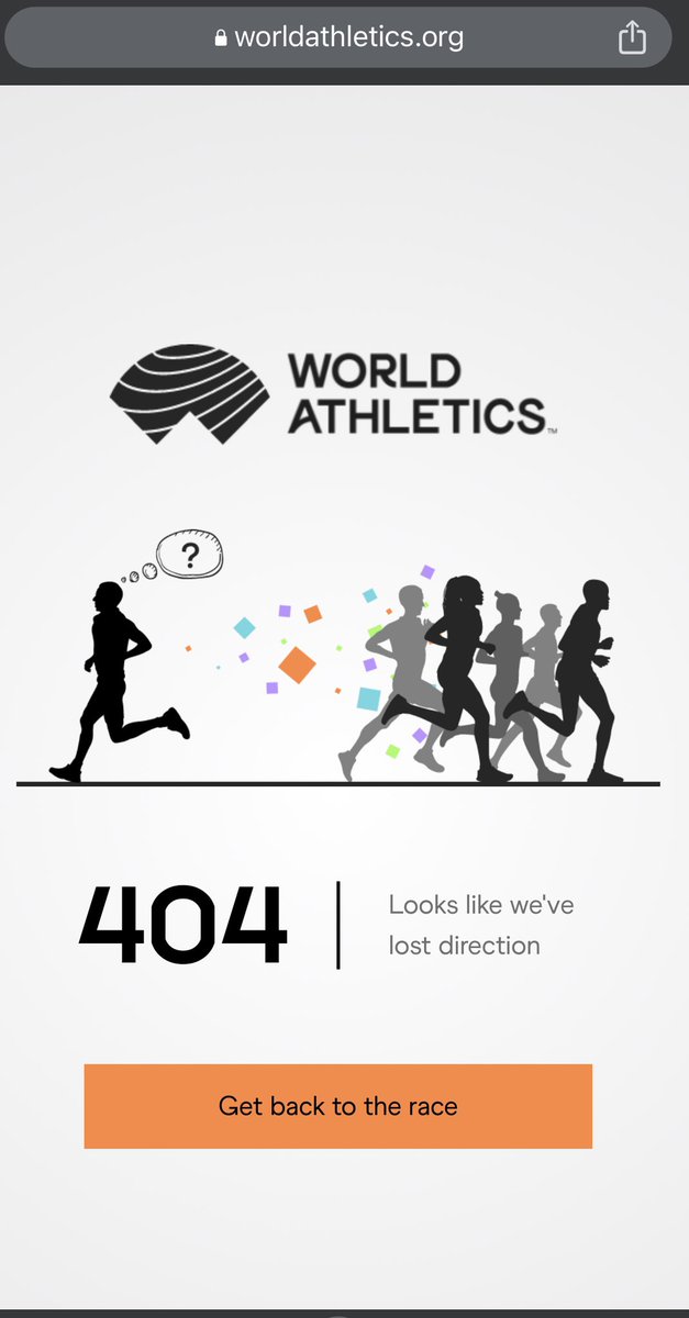 kevan_wisdom's tweet photo. @WorldAthletics can’t check the results!!! https://t.co/Ni6rKSZTtI