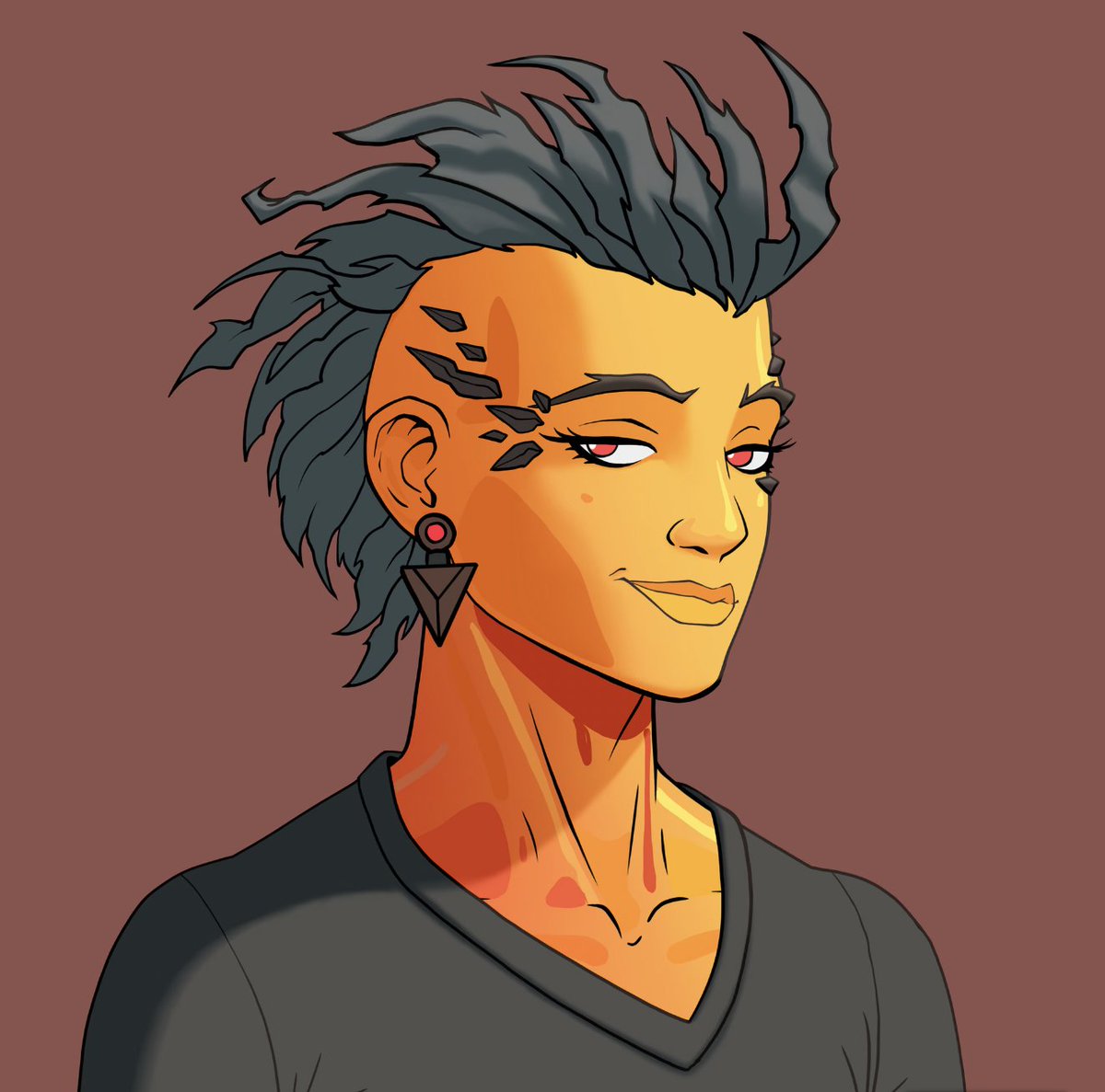 AzurginRecord's tweet image. Look at this RockHawked, red-eyed Daybreaker. Nicely done @azurbala. These PFPs are AAF!