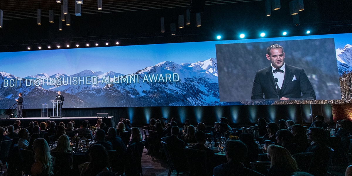 BCITFoundation's tweet photo. Through their exceptional leadership and achievements, BCIT’s Distinguished Alumni Award and Outstanding Student Leadership Award honourees reflect the values of #BCIT and are an inspiration. https://t.co/Qb4WUWJHex

@bcit #BCITProud #INSPIRE https://t.co/uPKIy67UQd