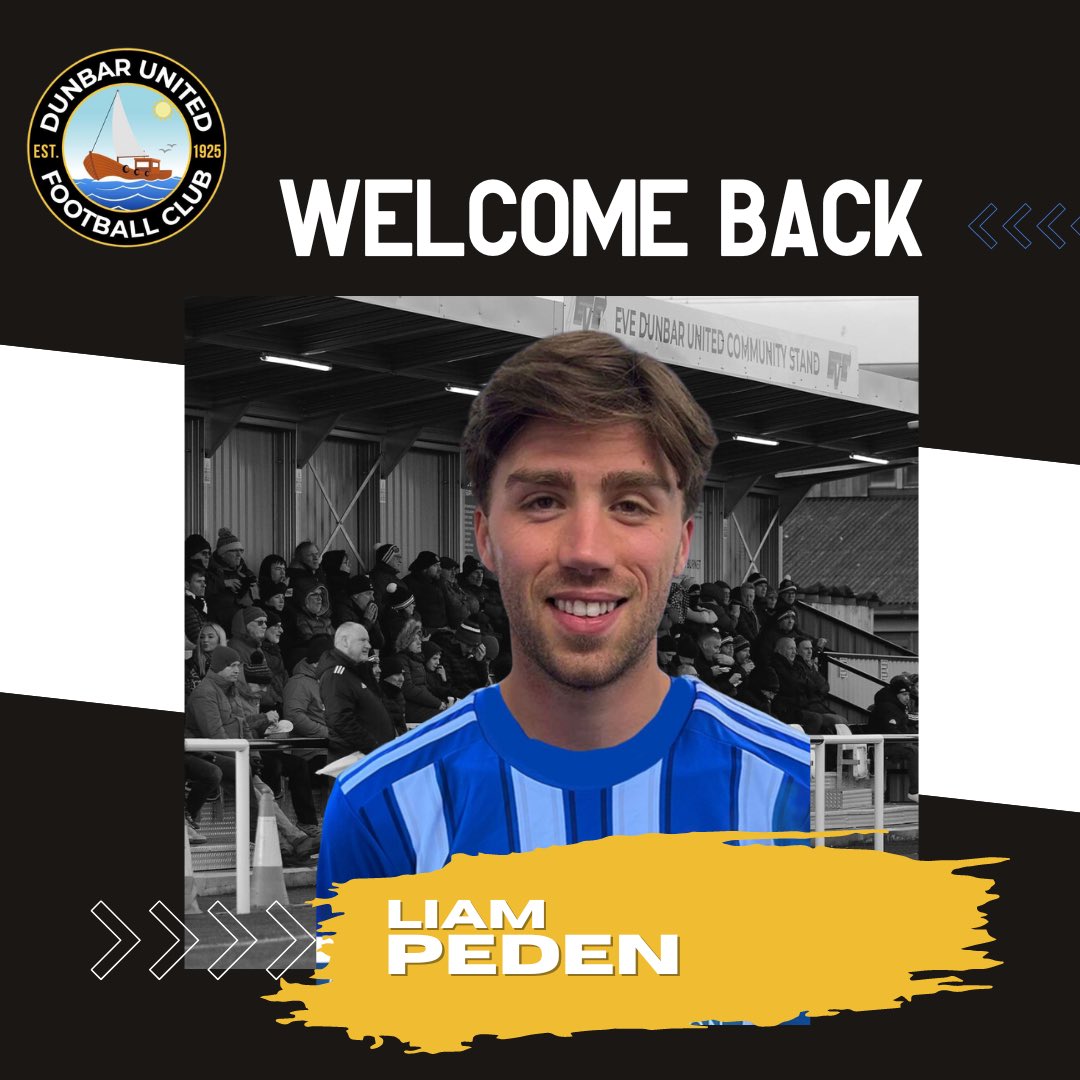 👏 | LIAM PEDEN RETURNS 

The Club are delighted to announce that fan favourite <a href="/LiamPeden7/">Liam Peden</a> has put pen to paper and signed a deal bringing him back to New Countess Park.  ⬇️🖤🤍