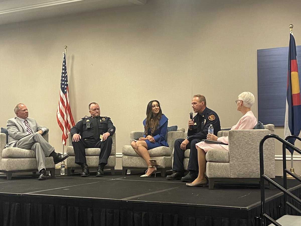 SuptGdowski's tweet image. Leaders from ⁦@westminsterco⁩ presented at the State of the City event today re progress made in public safety, commercial development, &amp;amp; more! @adams12 is proud to be 1 of 3 school districts providing an outstanding education to the City’s young residents!