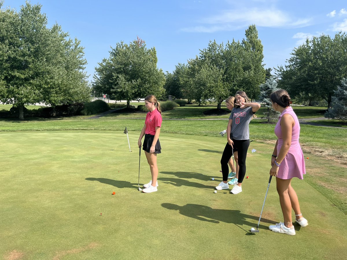 Getting some practice in today with some putting games.  Getting better!!! Go Lions!!!!
<a href="/nrhsathletics/">Doug Foote</a> #WeAreNR
