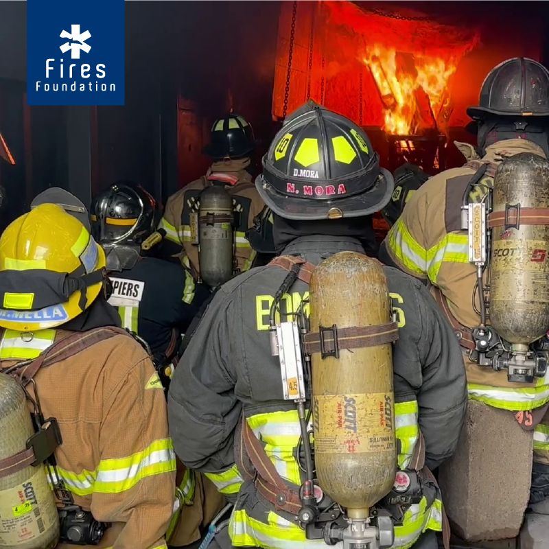 Firesfoundation's tweet photo. Curso OCI "Operaciones contra incendios estructurales" en Houston Fire Academy  bomberos de concepción https://t.co/N9uxqZpiQK