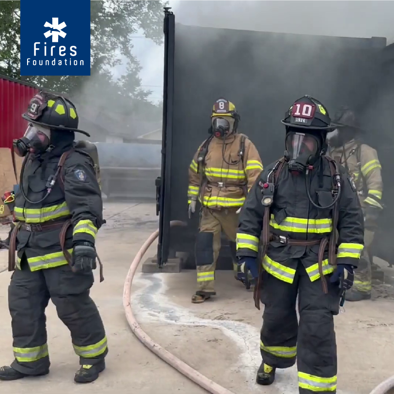 Firesfoundation's tweet photo. Curso OCI "Operaciones contra incendios estructurales" en Houston Fire Academy  bomberos de concepción https://t.co/N9uxqZpiQK