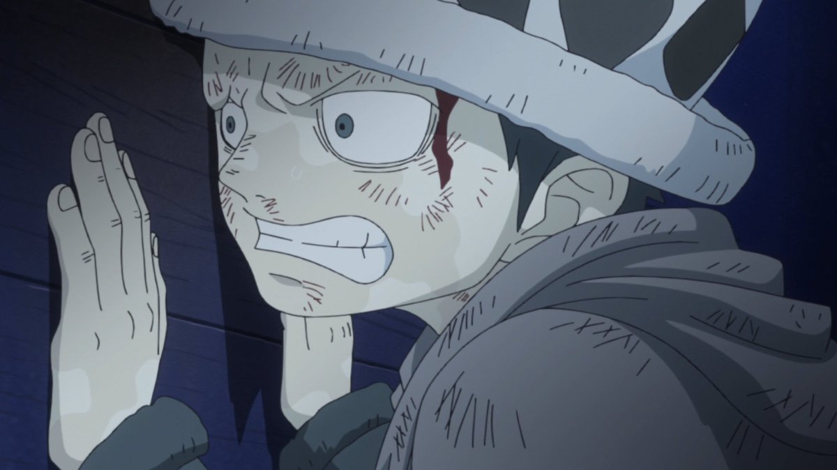 ToeiAnimation's tweet photo. "I Love You!" This day in 2015, we first watched the final fight of Corazon protecting Law. #ONEPIECE https://t.co/056FHSkcoW
