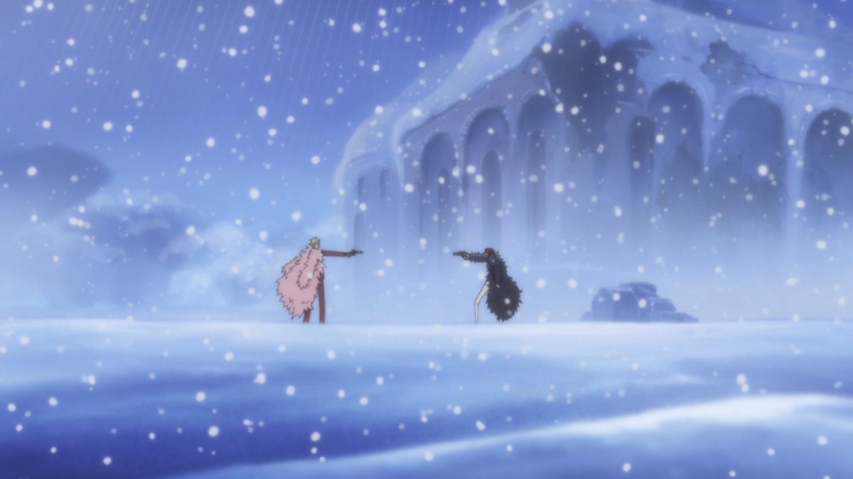 ToeiAnimation's tweet photo. "I Love You!" This day in 2015, we first watched the final fight of Corazon protecting Law. #ONEPIECE https://t.co/056FHSkcoW