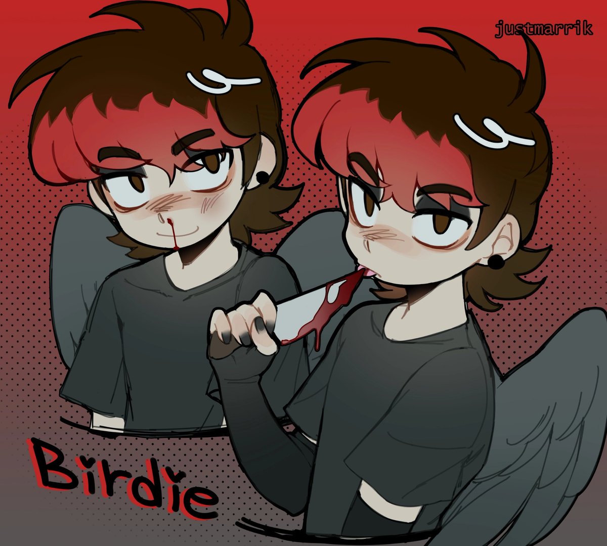 helloumwhereiam's tweet photo. hello #birdietwt I just wanted to show you some of my fanarts..... bye............. https://t.co/m4gzHEM9te