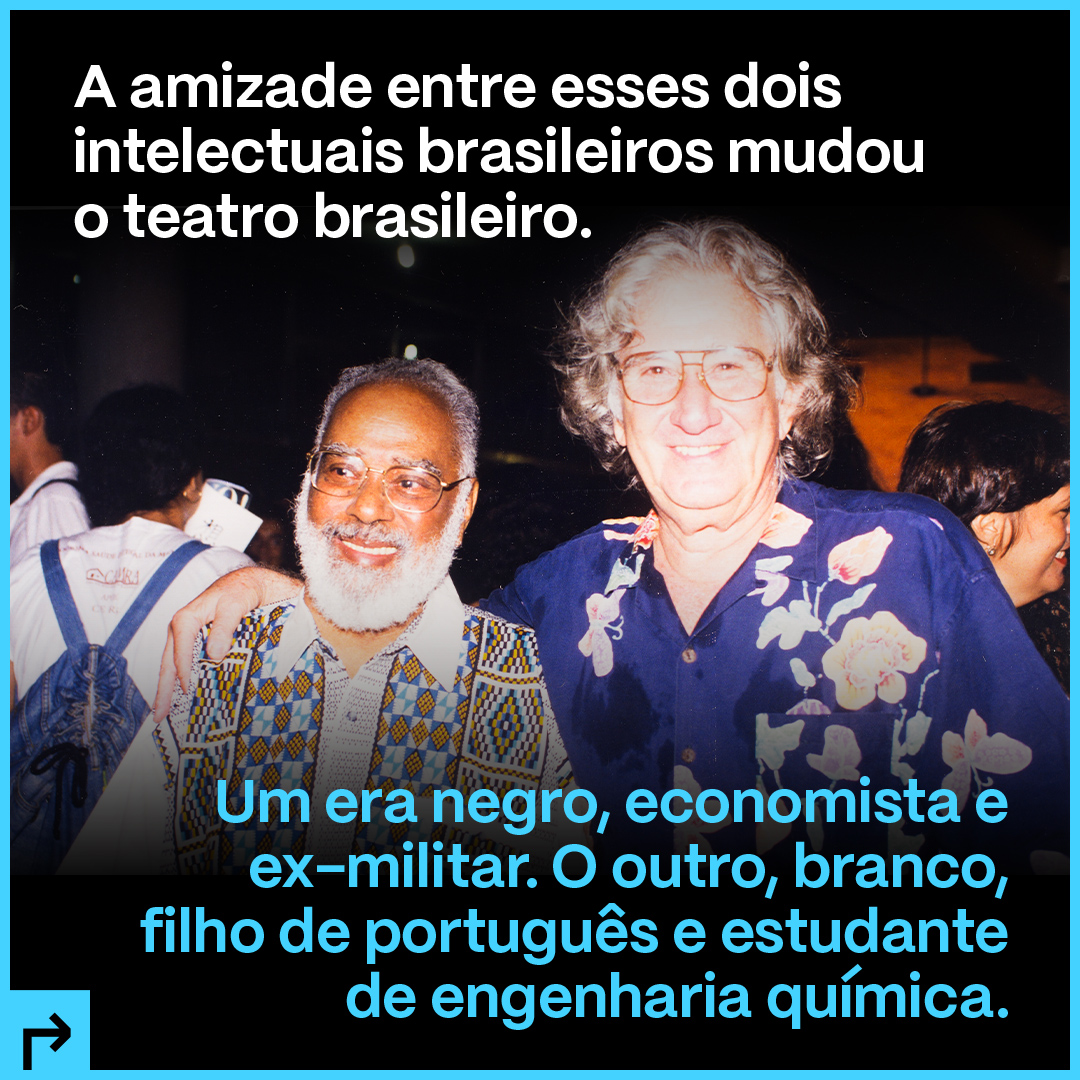 radionovelo's tweet photo. Uma palestra "flopada" de Nelson Rodrigues acabou unindo Abdias Nascimento e Augusto Boal. Mas essa história só chegou até nós graças às guardiãs dos legados dos dois. Ouça no ep. "Quem conta a história" no Rádio Novelo Apresenta: https://t.co/trRfiGn0IH https://t.co/i1MBJETgBj